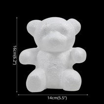 발렌타인데이 러브 하트 모양 라텍스 풍선 장미 곰 선물 장식 웨딩 약혼 신부 핑크 가방, 16cm bear mold