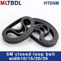 HTD5M 타이밍 벨트 700/705/710/715mm 길이 너비 5mm 피치 고무 풀리 톱니 141 동기식, 02 10mm_03 710mm_01 1 개