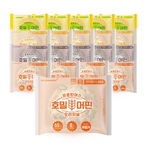 프로틴어스 고단백 프로틴 호밀 머핀 4종 혼합, 65g x 20개