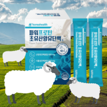 식물성 초유 산양유 단백질 분말 파우더 스틱 가루 프로틴 살찌는 보충제, [5% 추가할인]  2개월분