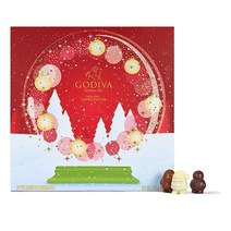 Godiva 고디바 2021 크리스마스 어드벤트 캘린더 175g 2022 Advent Calendar, 1개