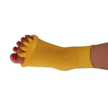 외반증 밴드 발가락 보호 교정 발가락 다섯 개 분리기 발 양말 외반증 교정기 Bunion 조절기 관리 정렬 1, 08 08