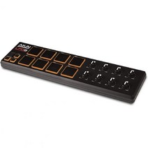 AKAI 전문가용 LPD8 노트북(Mac & PC)용 속도 감지 드럼 패드 MIDI 컨트롤러 편집 소프트웨어 포함, one option, one option
