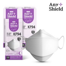 애니쉴드 써멀라이트 황사방역용마스크 KF94 대형 60개입, 애니쉴드 라이트 KF94마스크 60개입