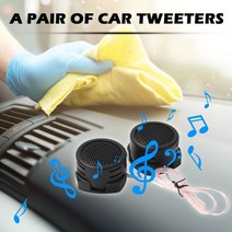 자동차스피커 유닛 카 오디오 자동차 스테레오 스피커 12V 500W 미니 고음 고주파 트위터 다기능 범용 1 쌍, CHINA_TP004A