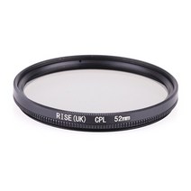 야외촬영 RISEUK 카메라 필터 49 52 55 58 62 67 72 77 mm FLD UV CPL 소니 캐논 니콘 d5200 d3300 d3100, [02] cpl filter, [08] 77mm