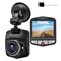 블랙박스 자동차 카메라 HD 휴대용 미니 DVR 운전 레코더 루프 녹화 야간 투시경, 기계 16g 메모리