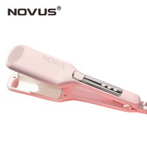 NOVUS 28mm 빅 웨이브 컬링 언 세라믹 헤어 컬러 딥 웨이브 컬러 에그 롤 LED 디스플레이 2 배럴 헤어 스타일러 도구