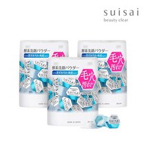 [수이사이]깐달걀 세안제 뷰티 클리어 파우더 워시 N (32개입)X3, 단품