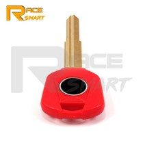 혼다 cb400에 대한 새로운 키 VTEC CB600 모든 년 오토바이 언컷 블랭크 블레이드 링 블랙, 05 Red 2pcs