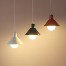 디자인팜 꼬마모자1등 펜던트 식탁조명 인테리어 포인트 예쁜조명 심플 모던 GM-1, A-5.꼬마모자1등(블랙)LED볼구(주광색1개포함)