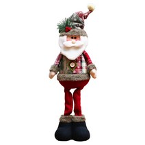 새해를위한 휴일 상점 장식을위한 크리스마스 장식품 인형 홈 실내 테이블 축제 장식 파티 용품 크리스마스, 플란넬, 산타 클로스