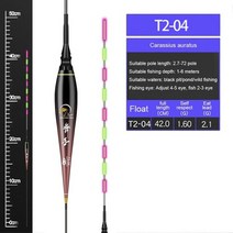 내림전자찌 스마트찌 민물 바다 점등 nano led 라이트 스마트 알람 색상 변경 낚시 액세서리 빛나는 부표 물고기 물린 낚시 플로트 상기, 부르고뉴