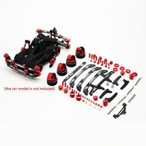 s1fmtz 섀시 수정 tamiya mini 4wd 자동차 모델 brocken gigantcyclone magnumray stinger 용 예비 부품 세트 14세 이상 미니카, d