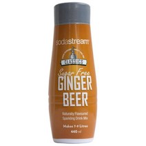 SodaStream 소다스트림 클래식 슈가 프리 무설탕 진저 생강 시럽 440ml, 1개