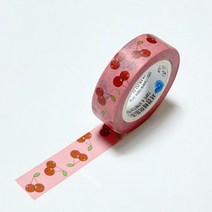 디자인 마스킹테이프 체리(Cherry), 단품