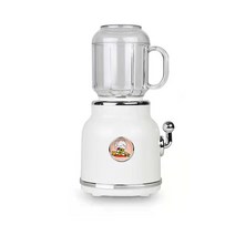 ANKRIC 다용도 주서 믹서기 대용량 자동 전기 착즙기, 화이트