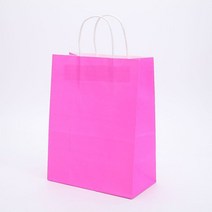 웨딩 생일 크리스마스 세례 파티 선물 가방 제품 패키지 가방 쇼핑 핸드백에 대 한 10pcs 크래프트 종이 포장 가방, 로즈 레드, 26x12x32cm