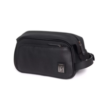 PGA Tour 브릿지 골프 볼 파우치 / 케이스 간식 가방 주머니 공 남성 여성 백, 블랙