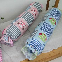 쭈앙 부엉이 사탕베개 쿠션(솜포함), 부엉이핑크