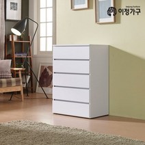 이정가구 이정600 5단 서랍장, 오크[605OK]