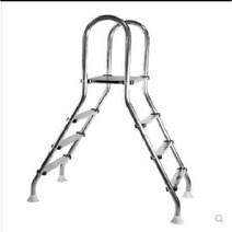 스텐 수영장 사다리 양면 계단 난간 풀장 간의 수영장용, A타입-3단