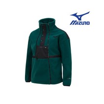 미즈노 미즈노 32YE168034 남여공용 크로스키 플리스 아노락자켓 CRO SKI FLEECE BONDING JACKET 딥그린
