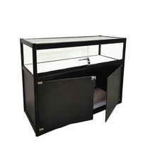 쥬얼리 진열장 디스플레이 목걸이 반지 귀걸이 매대, 기초 100x50x90 부드럽게 한 유리를 가진