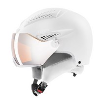 2223 우벡스 바이저 헬멧 uvex hlmt 600 visor all white mat litemirror silver(S2)