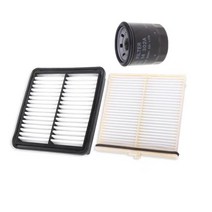 호환 자동차 필터 세트 Mazda CX-3 J 오일 에어컨/공기 B6Y114302/B6Y114302A D09W-61-J6X 87139-WB001, 06 3 piece set A