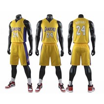 스트릿볼 NBA유니폼 Bryan LA레이커즈 코비브라이언트 24 빅사이즈 남자 여자 져지
