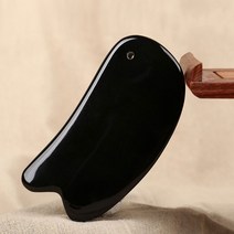 MOASO 물소뿔 괄사 사각괄사 2호 얼굴 복부 마사지 지압봉 경락마사지 도구