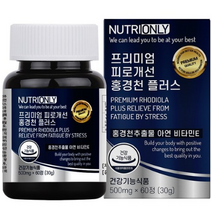 뉴트리온리 프리미엄 피로개선 홍경천 플러스, 60정, 6개