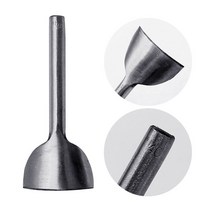 하프 라운드 가죽 커터 공예 도구 반원형 펀치 컷 벨트 지갑 DIY 7 개 크기 10-40mm, 한개옵션0