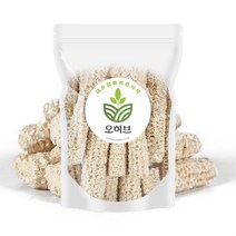 오허브 국내산 흰색 옥수수속대 옥수수대 500g, 1개
