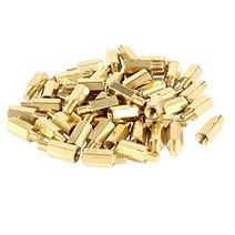 uxcell a14040700ux0339 PC PCB Motherboard Brass Standoff Hexagonal Spacer M3 9 4mm Pack of 50, 1