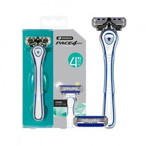 도루코 페이스4 플러스 면도기+면도날1입 수염 제모개_3HU