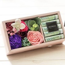 어버이날 반전 용돈 박스 돈다발 돈 꽃 첫월급 부모님 선물 생신 할머니 플라워 현금 상자 환갑 칠순 팔순 결혼기념일, 용돈박스 핑크