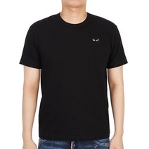 [꼼데가르송] 블랙하트와펜 AZ T064 051 1 남자 반팔티셔츠