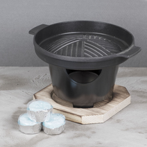 미니화로 나혼자산다 경수진 가정용 1인화로 미니 그릴 세트, 이로리화로(목받침포함)