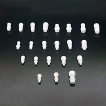 PTFE 테프론 파이프 어댑터 PT(R) Tap male 매일 커넥터 테플론 teflon 아답터 연결관 피팅, PMTA16-1/2PT, 1개