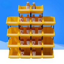 플라스틱 나사 부품함 볼트박스 공구 부속 정리함, M4 사이즈 (400x250x160) 8개