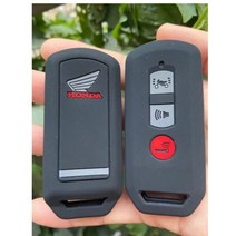 PCX150 PCX125 FORZA300 스마트키 홀더 리모컨 스마트키 케이스, 1개, 레드 그레이