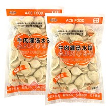 [수연중국식품] 중국만두 소고기 물만두(600g), 2봉, 600g