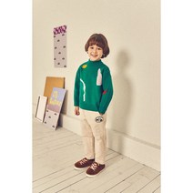 [리틀그라운드8] 데님인더박스(72C21-300-02)알록도형니트 아동니트 아동스웨터 겨울니트 데일리 선물 코디