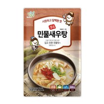 하동 섬진강 민물새우탕 500g 5팩 토종 새뱅이 토하, 새우탕