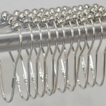 샤워커튼링/샤워파티션 욕실 화장실 커텐 부속품 부자재, 커튼 링 집게1P(블랙), 커튼 링 집게1P(블랙)