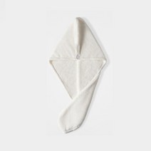 펫드라이룸 반려동물 반려견 드라이기 일본식 만화 목욕 타올 조절 가능한 벨크로 포함 탄성 웨어러블 스파 살롱 바디 랩 빠른 건조 가운 샤워 캡, [04] Hair Towel White