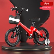 트랙MTB 풀카본 자전거 입문용 자전거 Selfree210 세 마그네슘 합금 자전거 미끄럼 방지 롤오버 자전거, 01 Red 1_04 18 inch