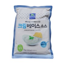 면사랑 크림베이스소스1kg, 면사랑크림베이스소스